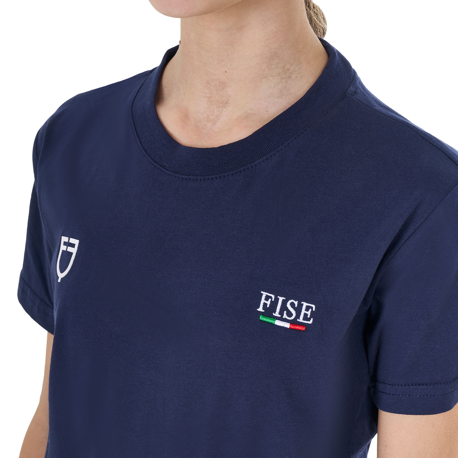Dětské unisex slim fit tričko Equestro X FISE