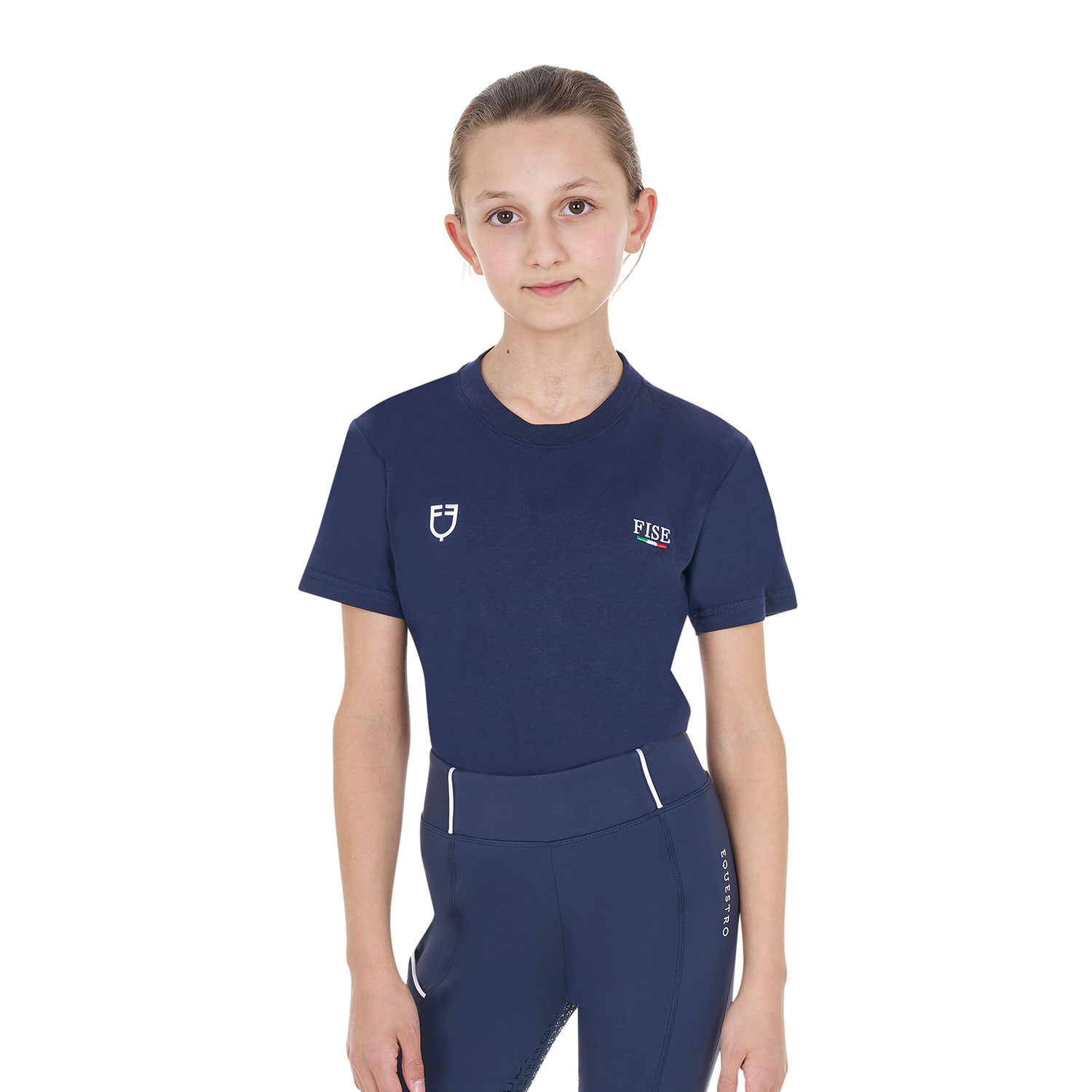 Dětské unisex slim fit tričko Equestro X FISE