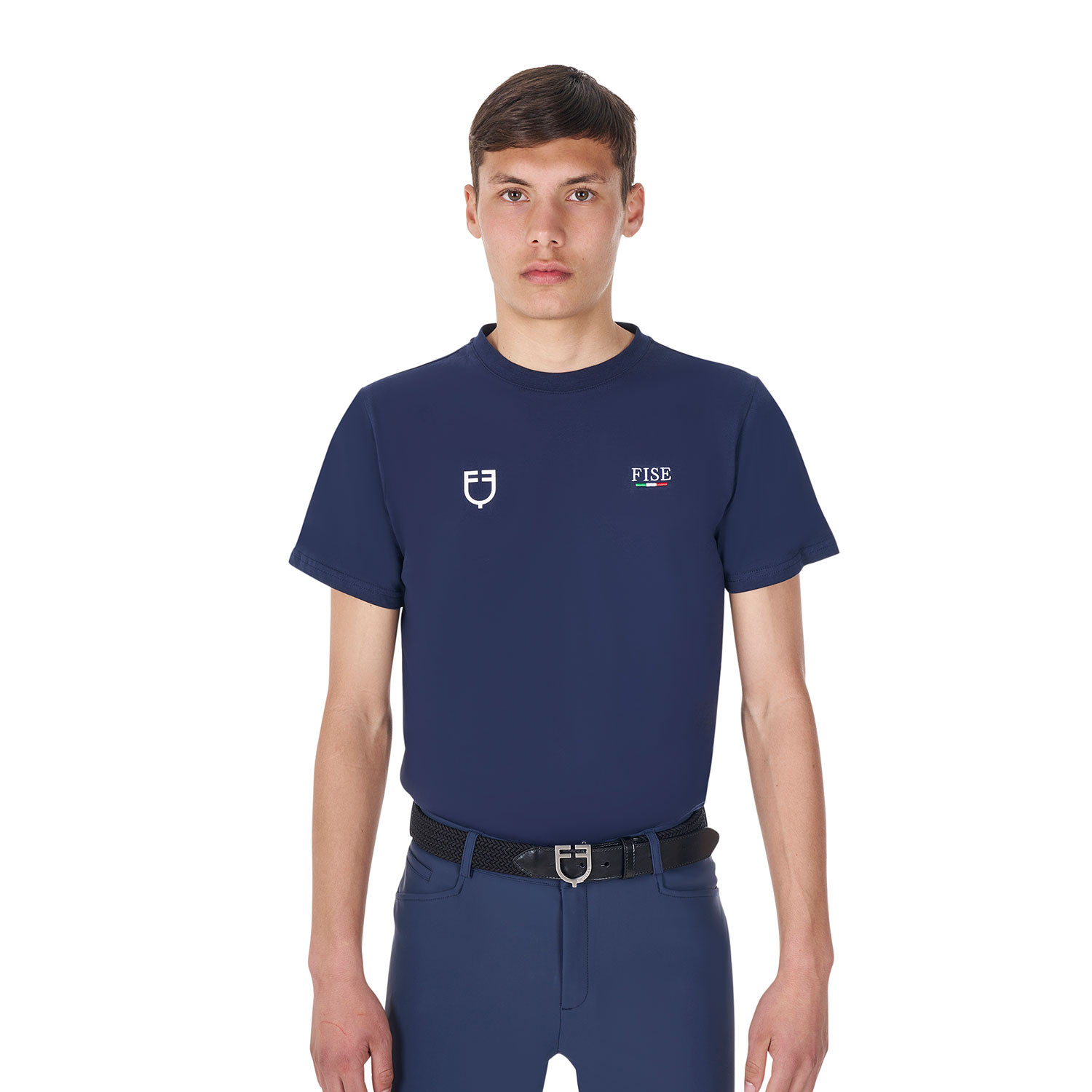Pánské slim fit tričko Equestro X FISE