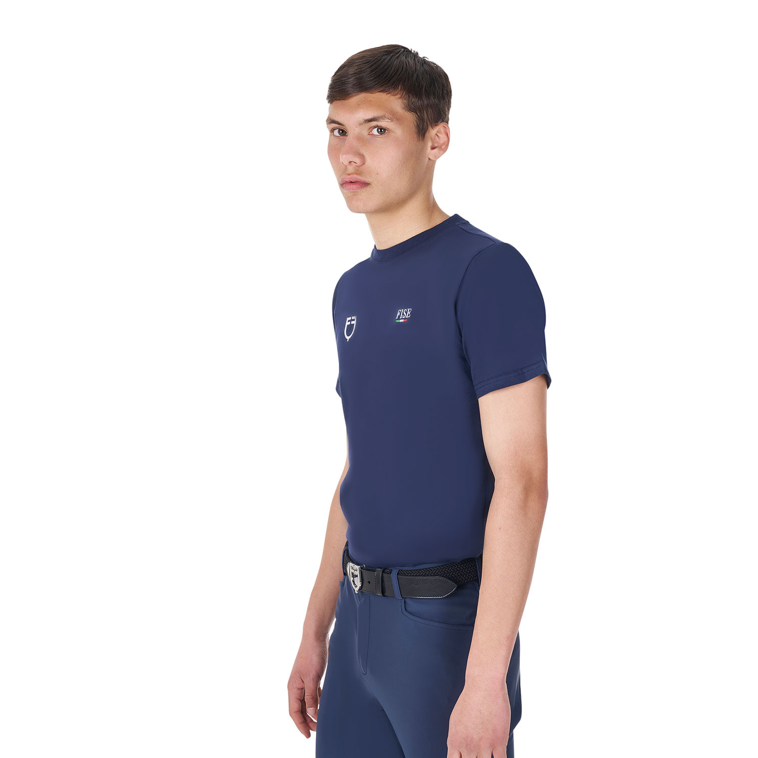 Pánské slim fit tričko Equestro X FISE