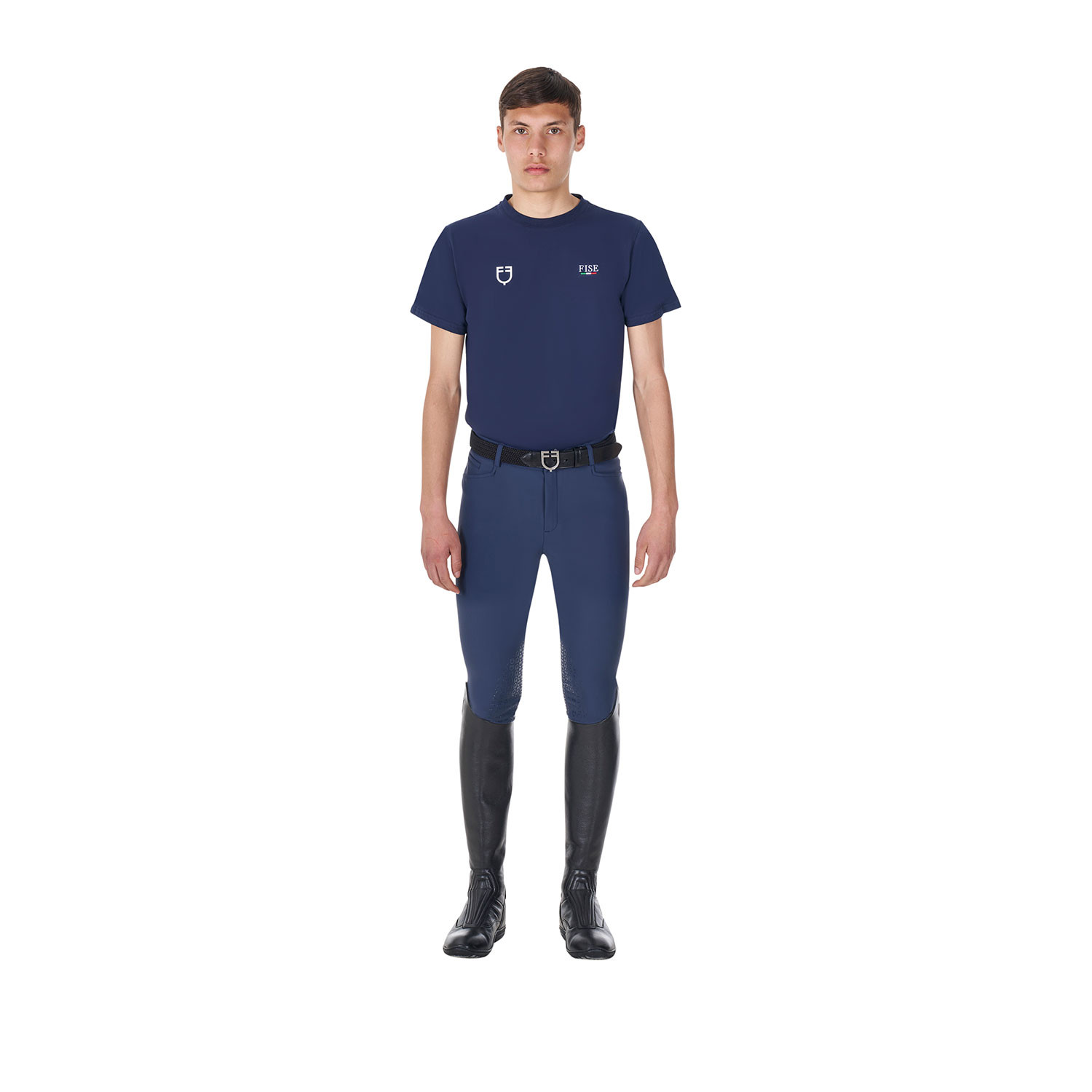 Pánské slim fit tričko Equestro X FISE