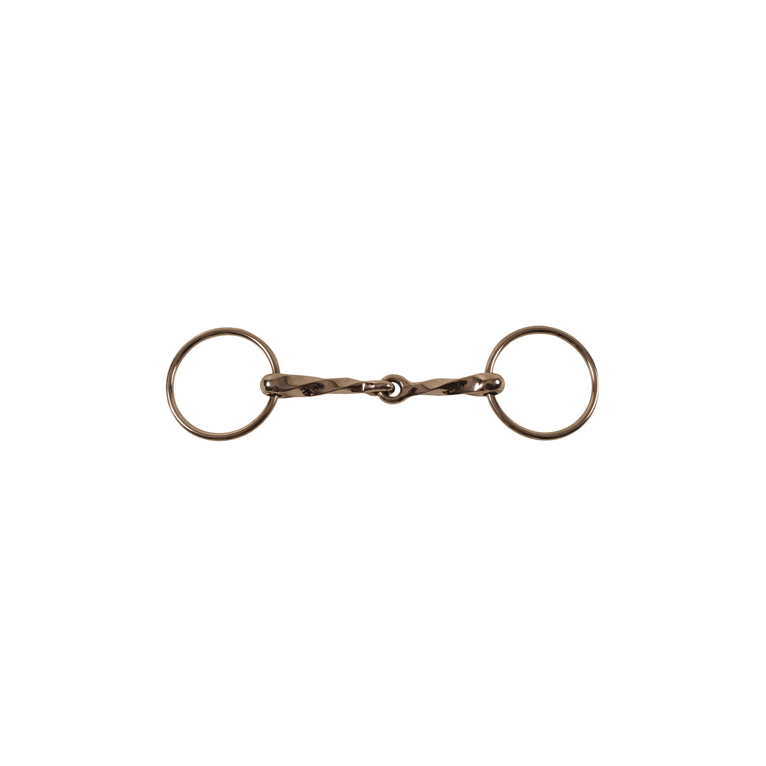 1× lomené stihlové udidlo Umbria Equitazione Slow Twist