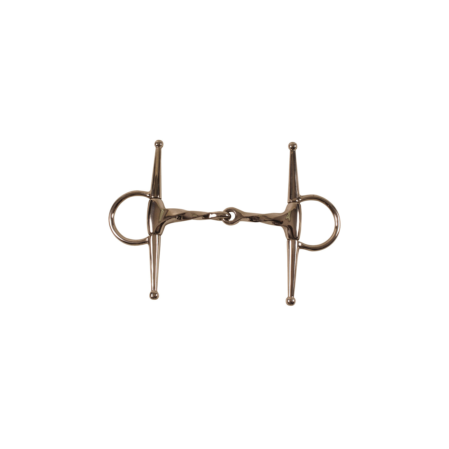 1× lomené roubíkové udidlo Umbria Equitazione Slow Twist