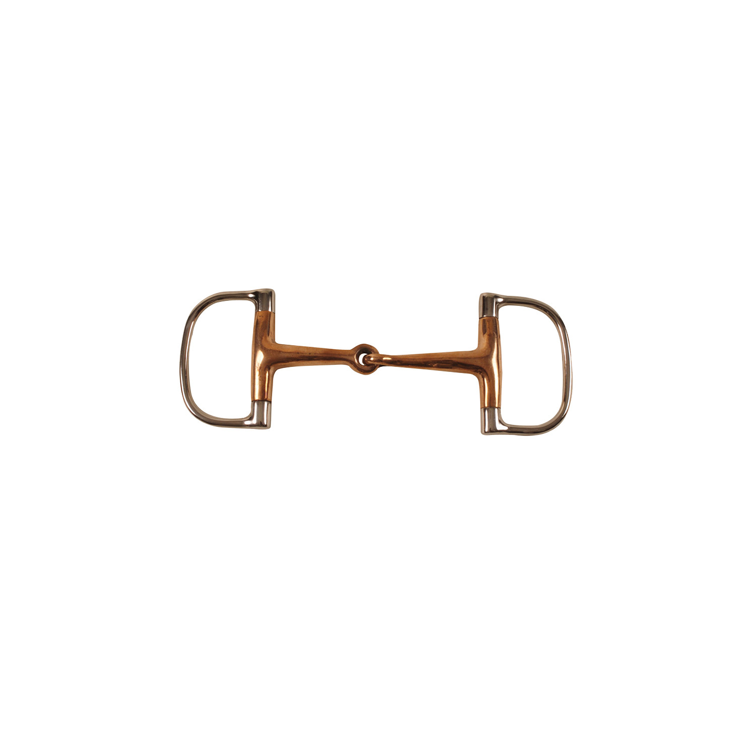 1× lomené měděné déčkové udidlo Umbria Equitazione 14 mm