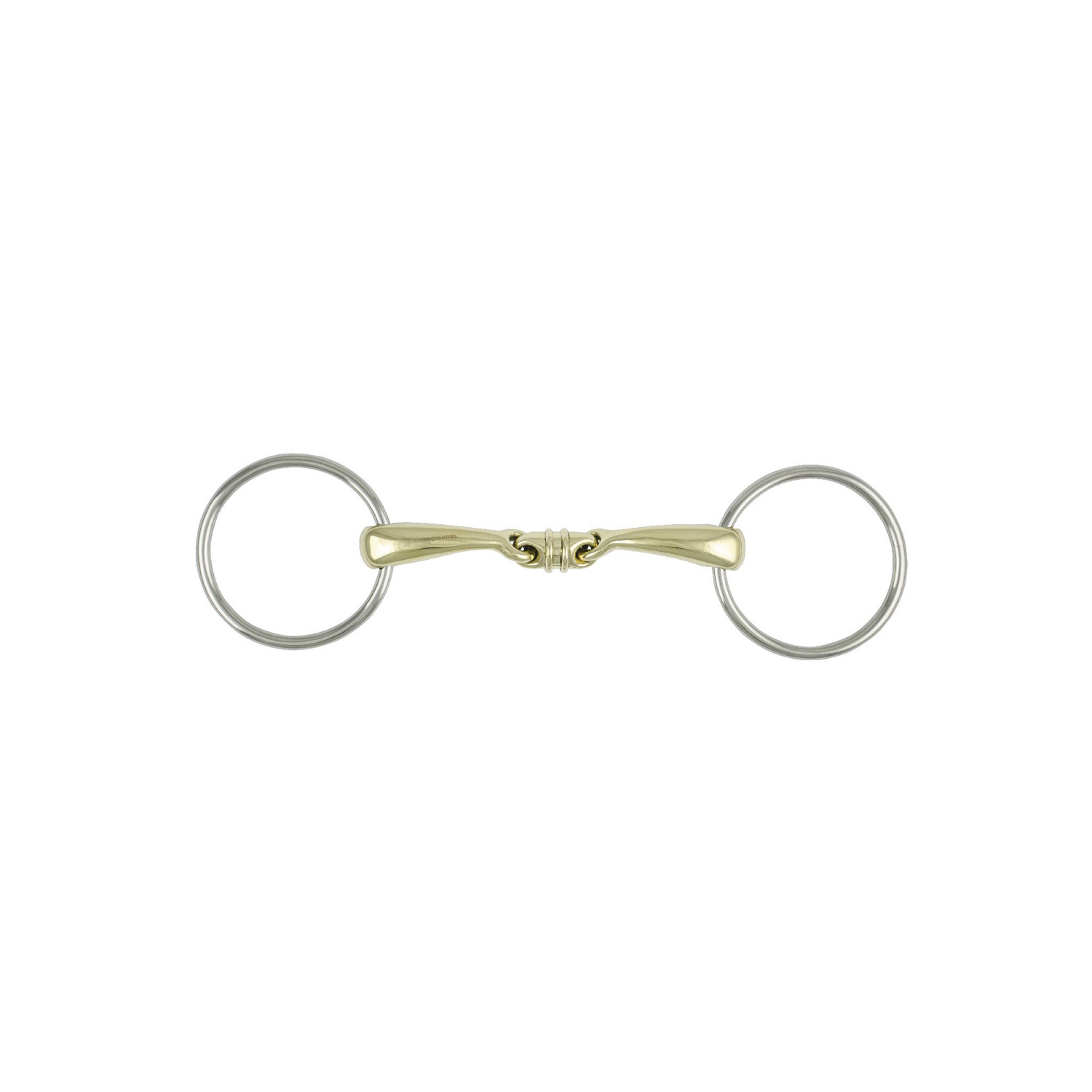 2× lomené stihlové udidlo Umbria Equitazione Pro Bits 1255