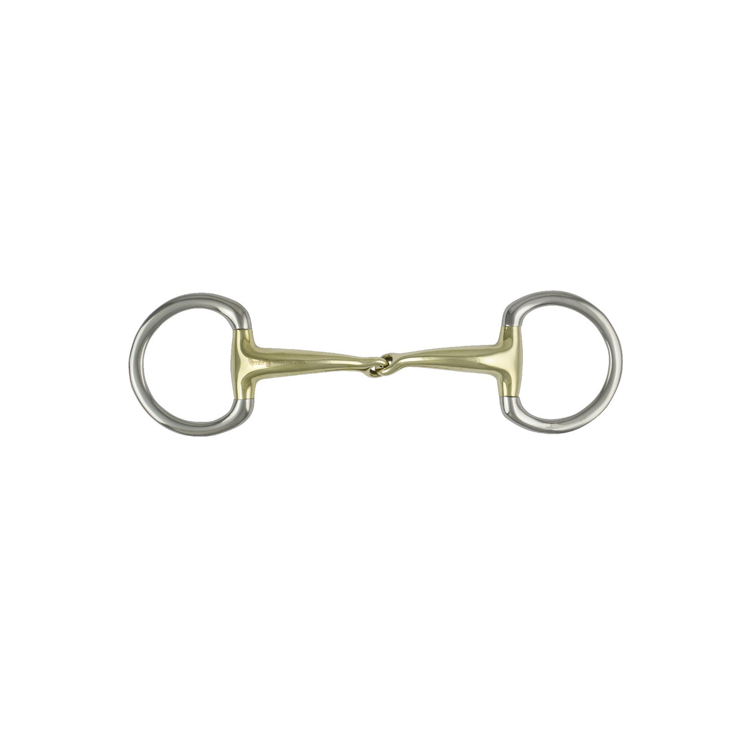 1× lomené olivové udidlo Umbria Equitazione Pro Bits 1258