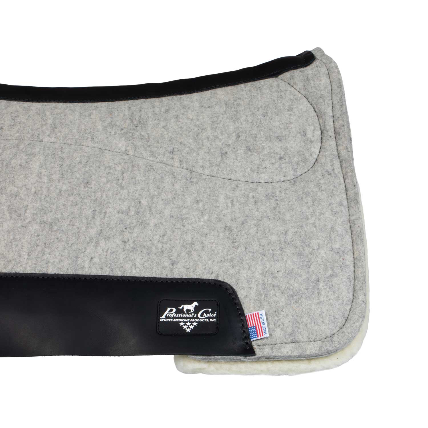Plstěná westernová podsedlová dečka Professional's Choice Precision Relief DLX 77,5 × 78,7 cm