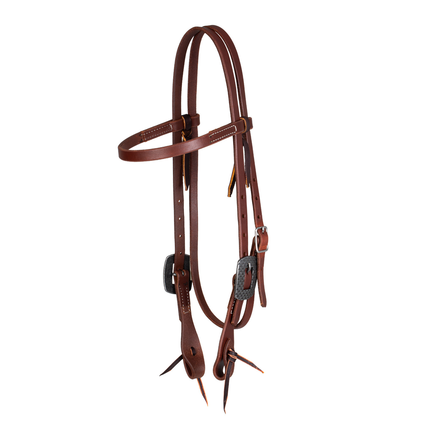 Westernová uzdečka Professional's Choice Ranch z broušené kůže 5/8"