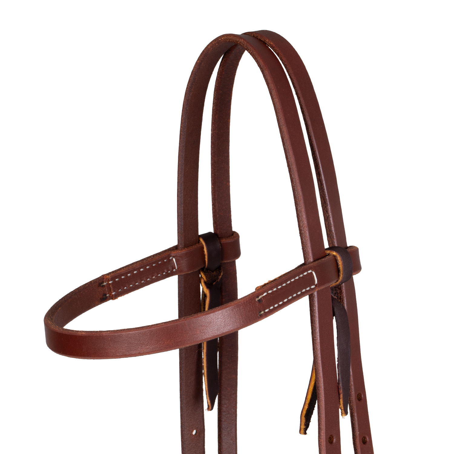 Westernová uzdečka Professional's Choice Ranch z broušené kůže 5/8"