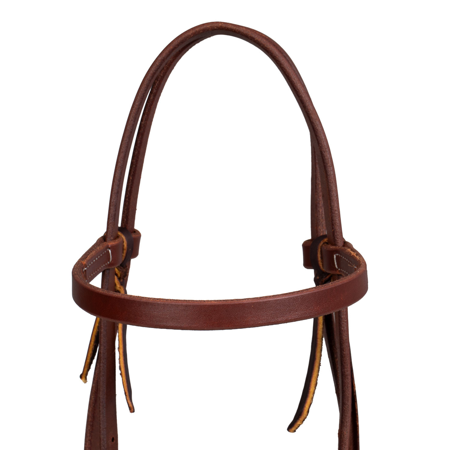 Westernová uzdečka Professional's Choice Ranch z broušené kůže 5/8"