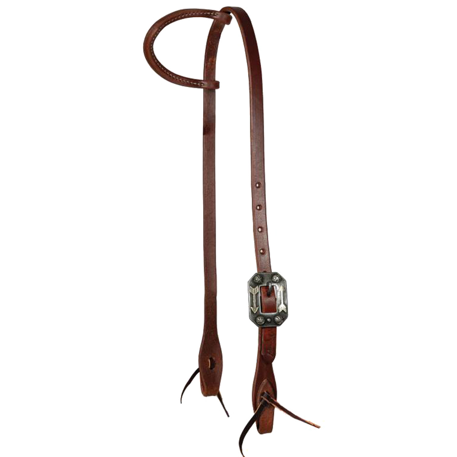 Westernová uzdečka Professional's Choice Ranch Heavy na jedno ucho s přezkou Arrow