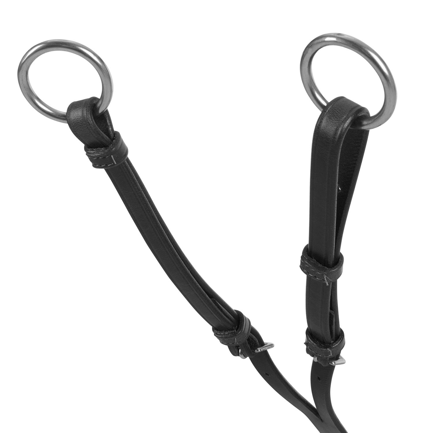 Kožený poprsník Equestro Y s martingalem