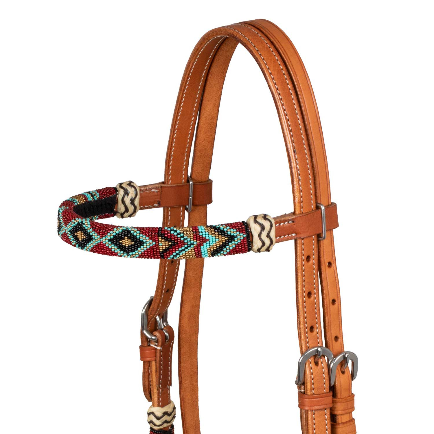 Bosal Pool's Burgundy Pearls s žíněnými mecate otěžemi