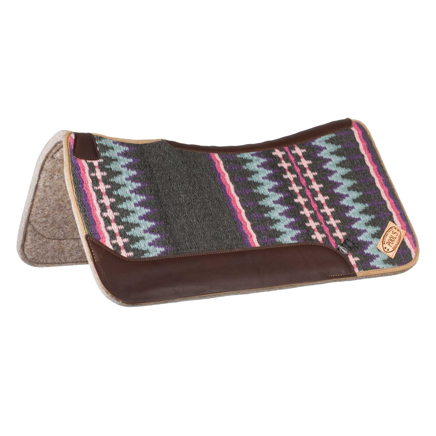 Shaped Western Saddle Pad