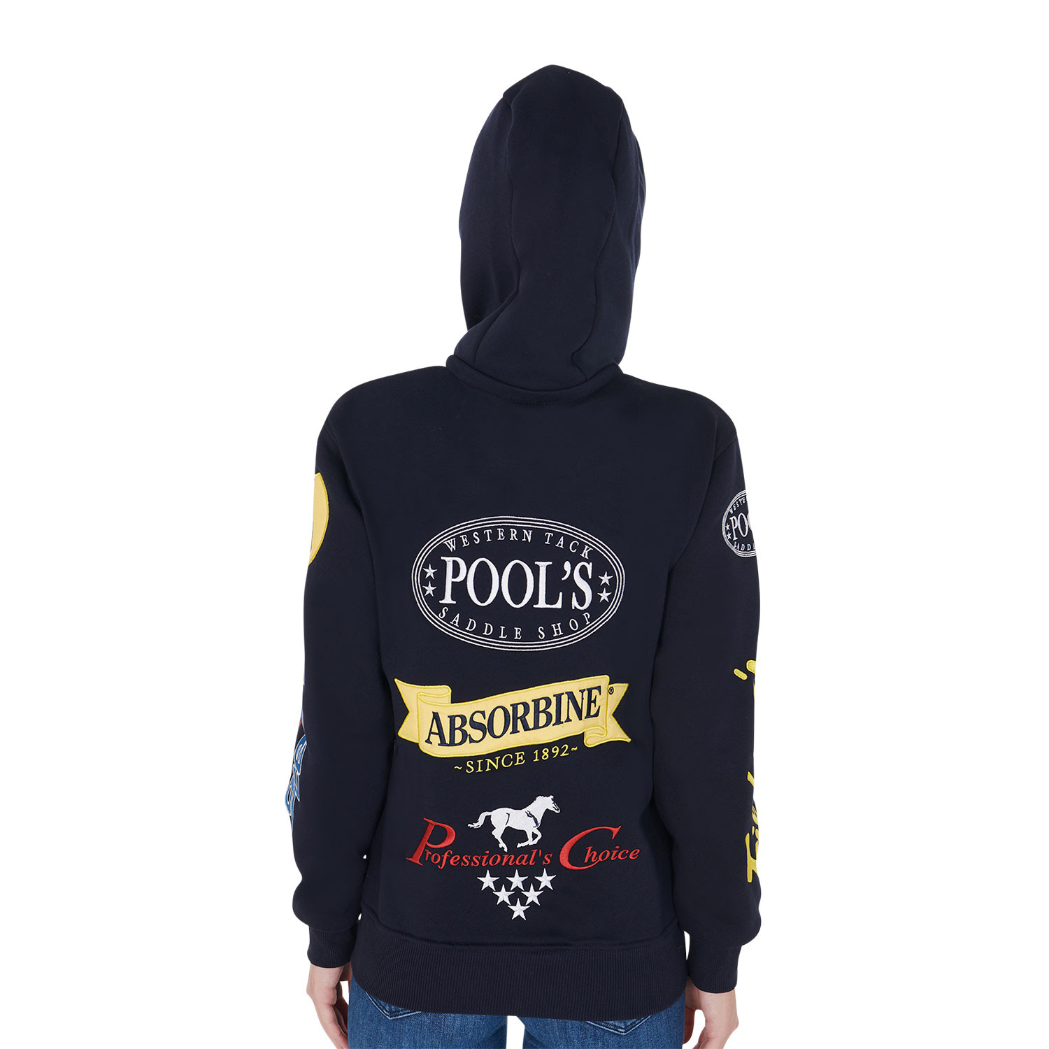 Multilogo Unisex Hoodie