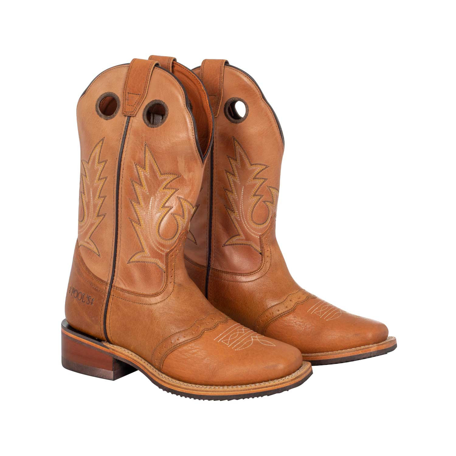 Unisex westernové boty Pool's 688-30M-CR