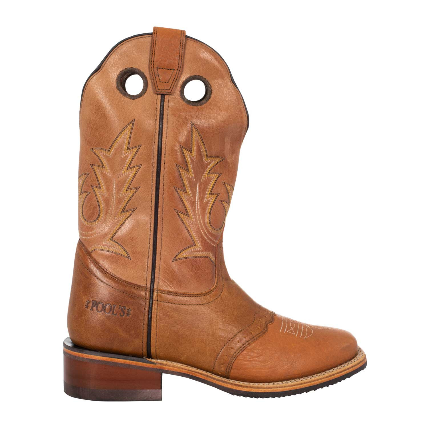 Unisex westernové boty Pool's 688-30M-CR