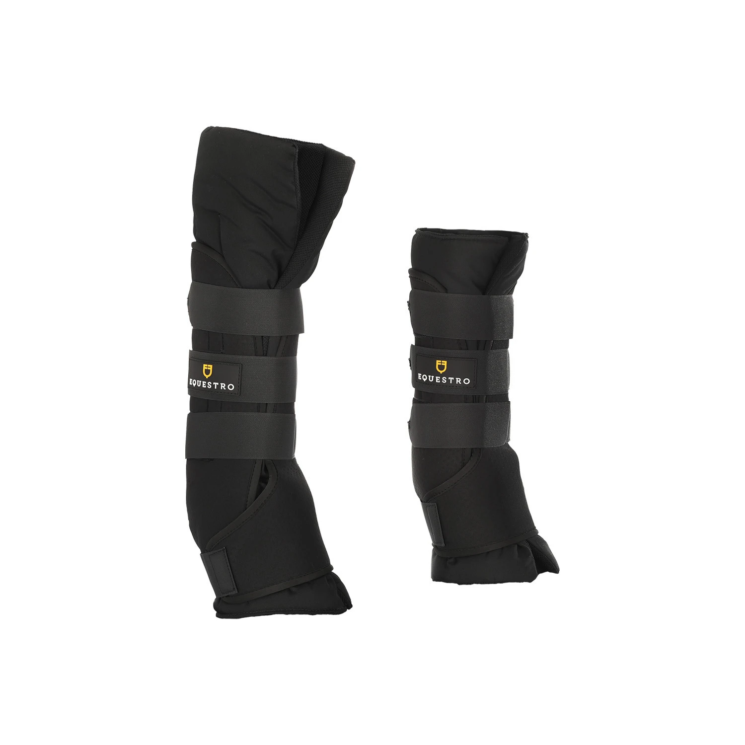 Gepolsterte Stallstiefel mit Klettverschluss