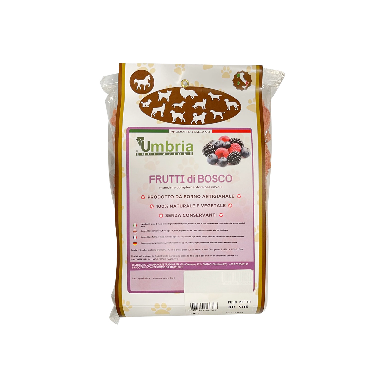 Berries Horses Crunchies (500 Gr)