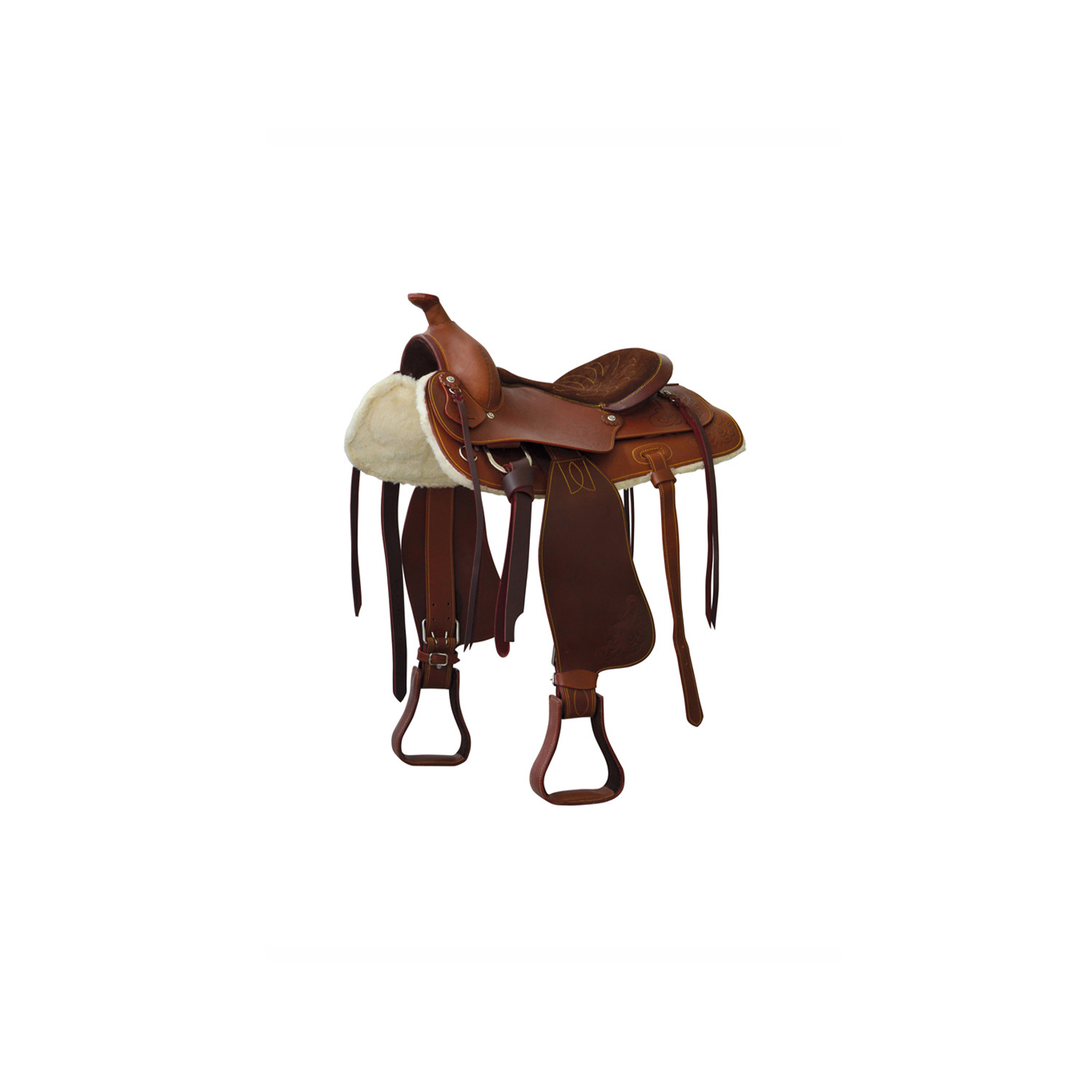 Prime Lakota Saddle With Suede Seat