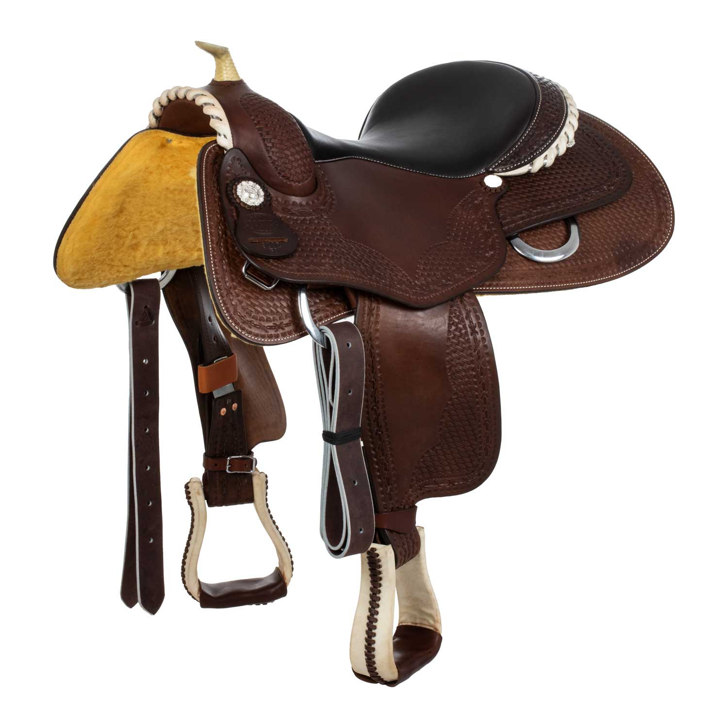 Westernové reiningové sedlo Pool's 9002 Rawhide