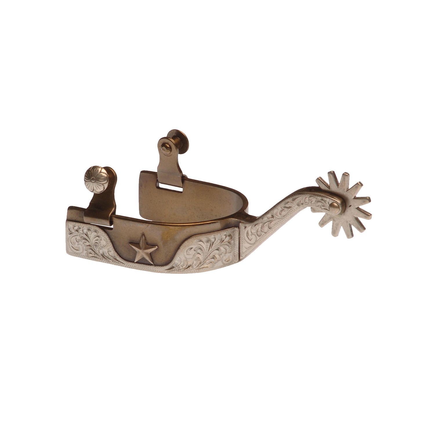 Westernové ostruhy Pool's Antique Star