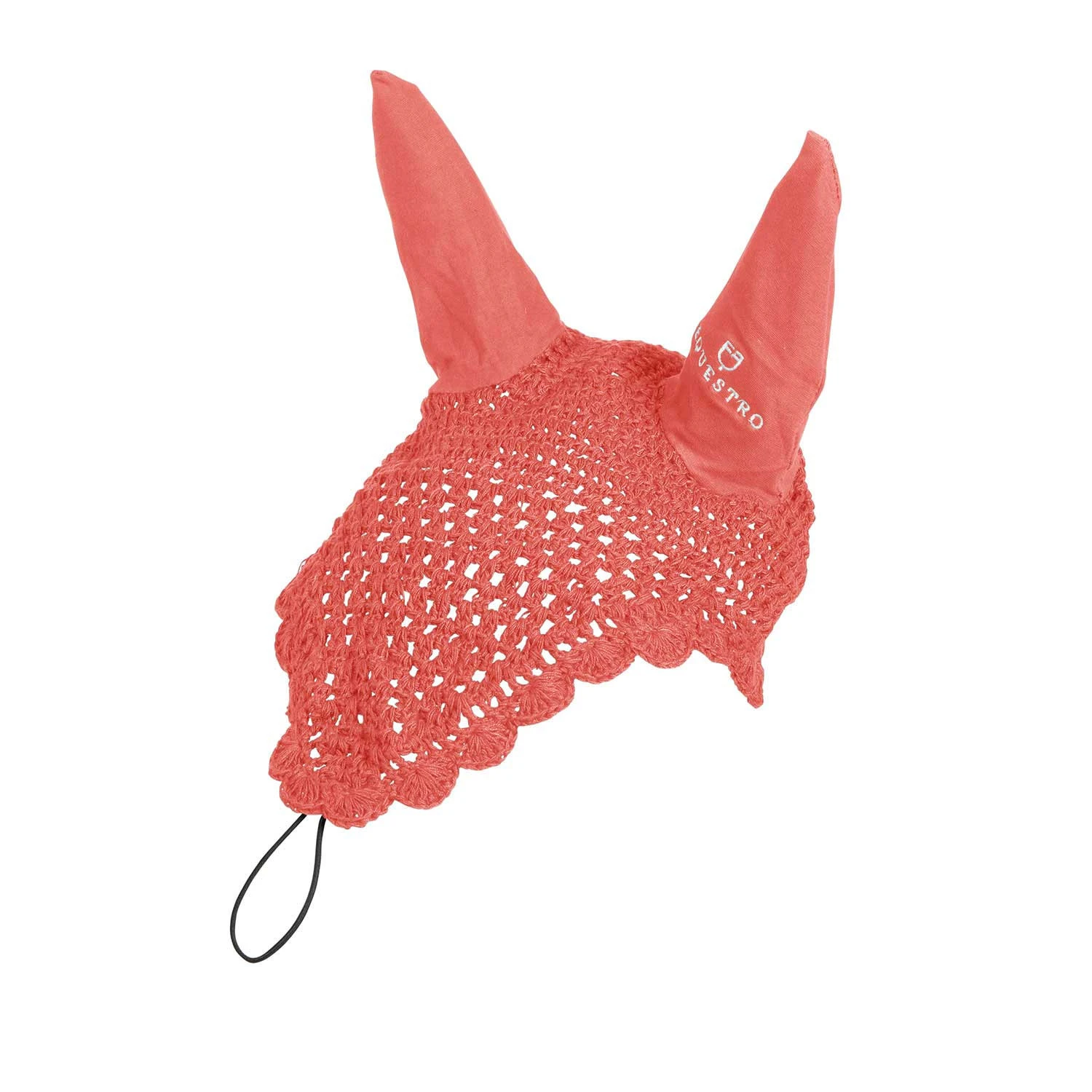 Gestrickte Fliegenhaube mit elastischem Frontriemen