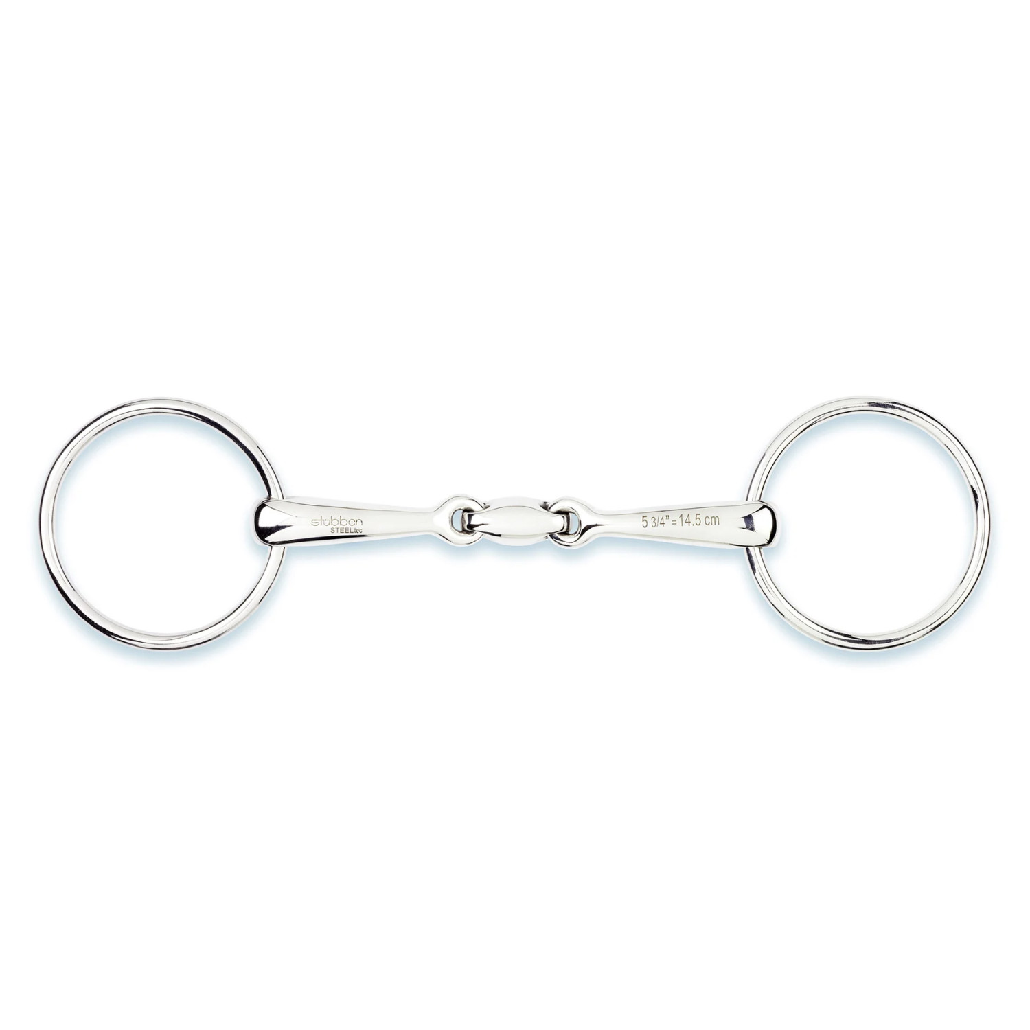 STUBBEN EASY-CONTROL LOOSE RING SNAFFLE, (1 pc)