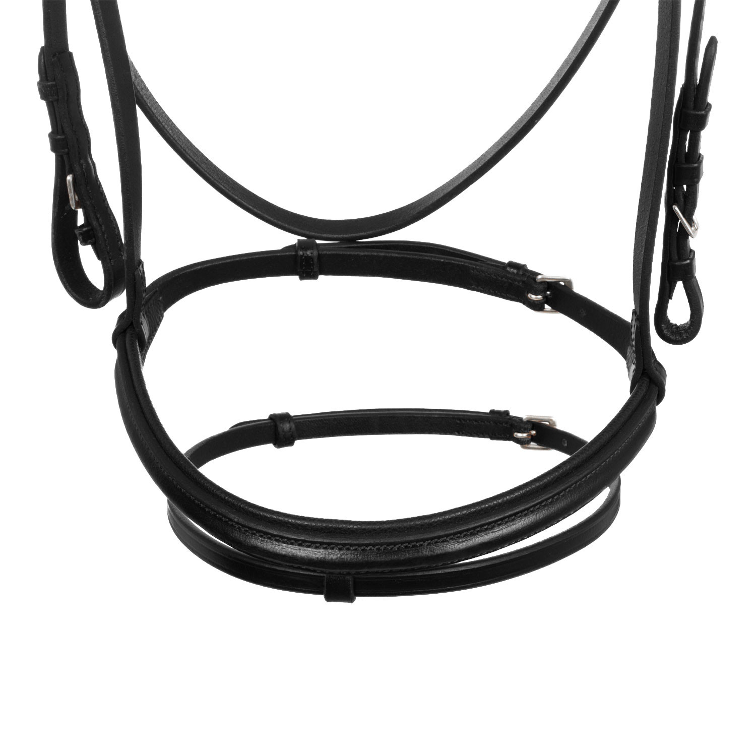 Kožená anglická uzdečka Supreme Classic Padded s otěžemi