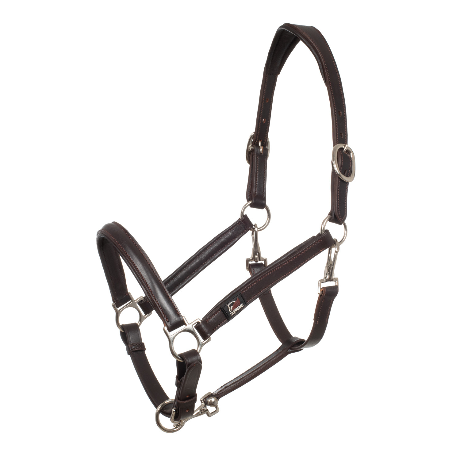 Ergonomic Leather Halter