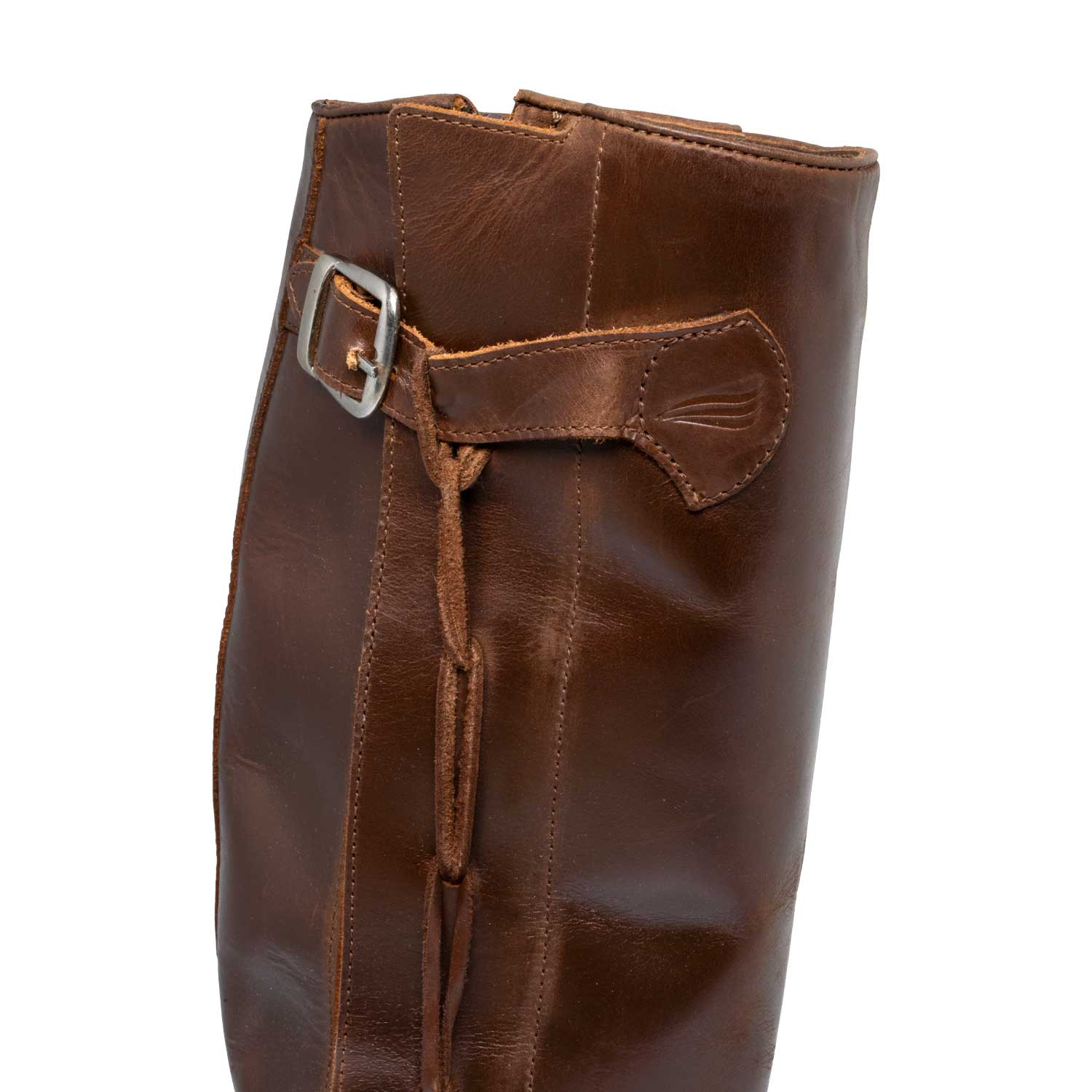 Unisex kožené jezdecké boty Supreme s prodyšnou podšívkou