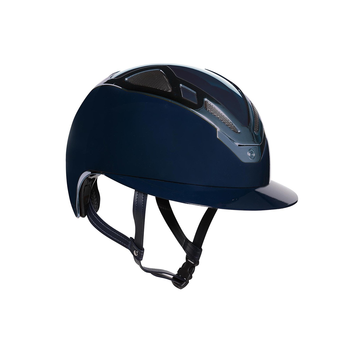 Dámská jezdecká helma Suomy Apex Chrome Lady modrá lesklá
