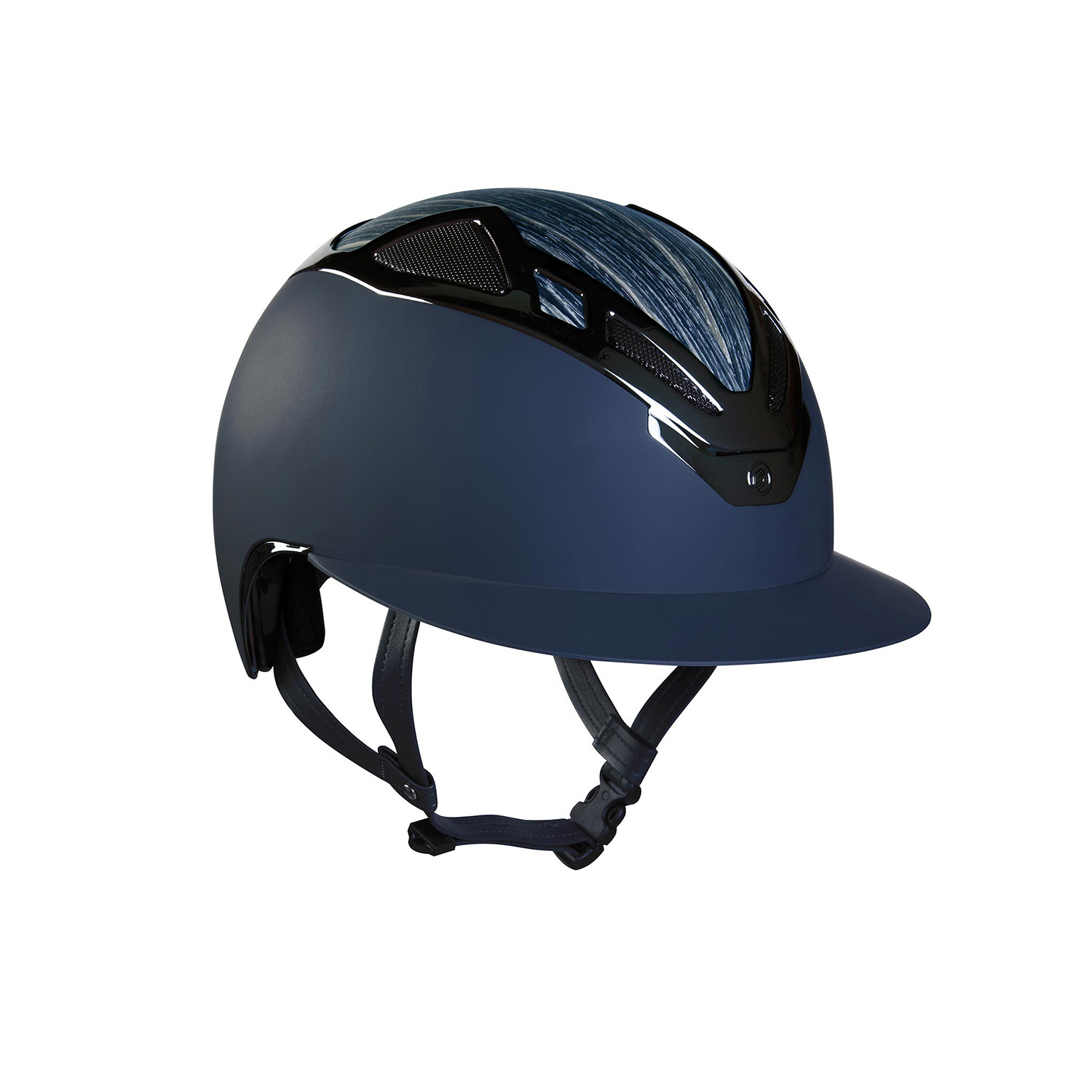 Dámská jezdecká helma Suomy Apex Wood Lady modrá matná