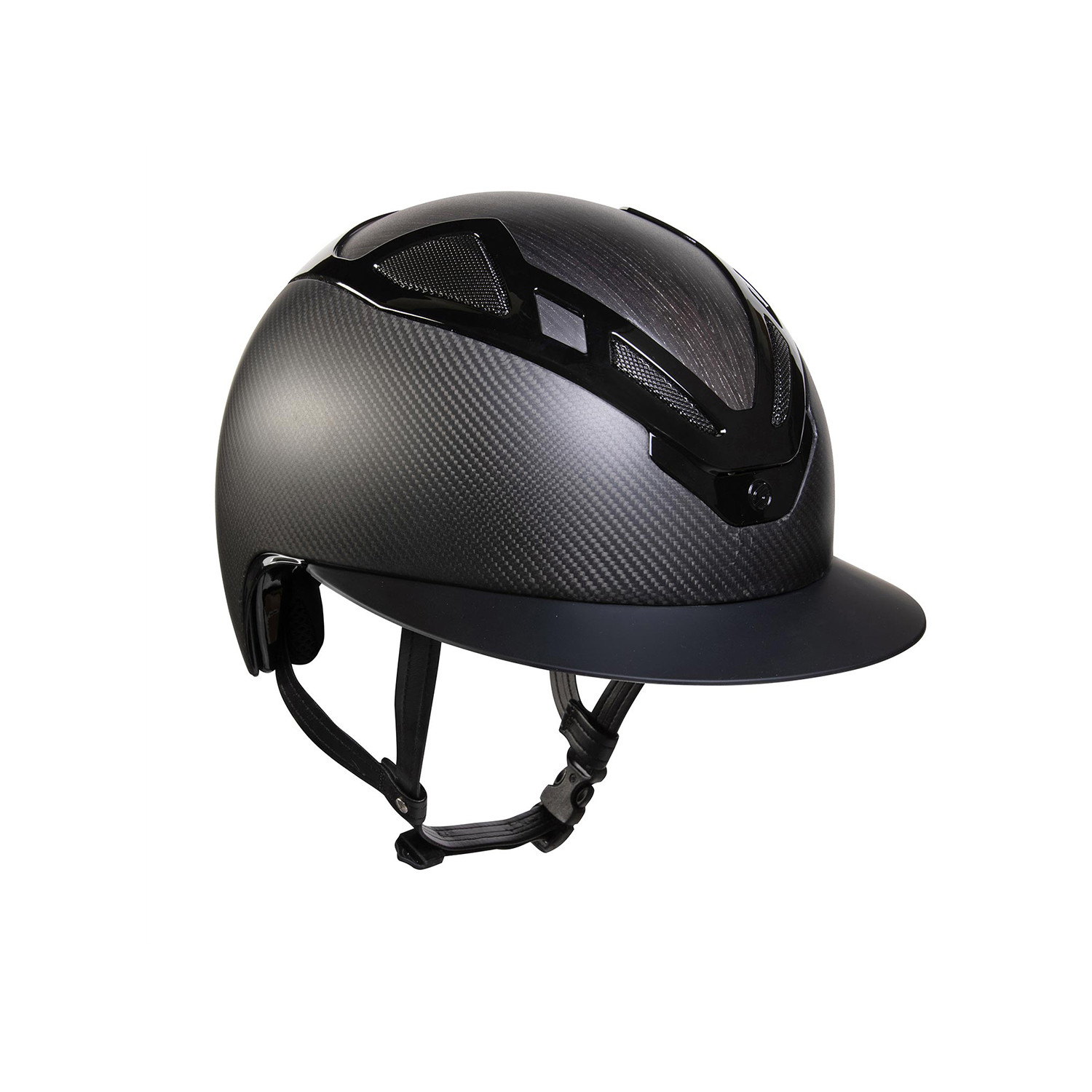 Dámská karbonová jezdecká helma Suomy Apex Carbon Wood Lady matná