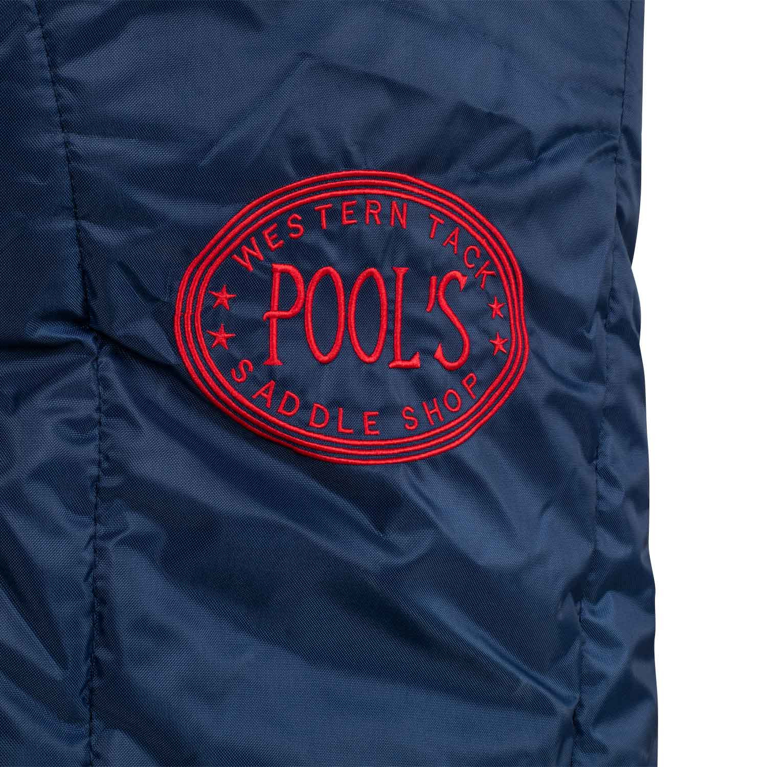 Polstrovaná přepravní taška na westernové sedlo Pool's