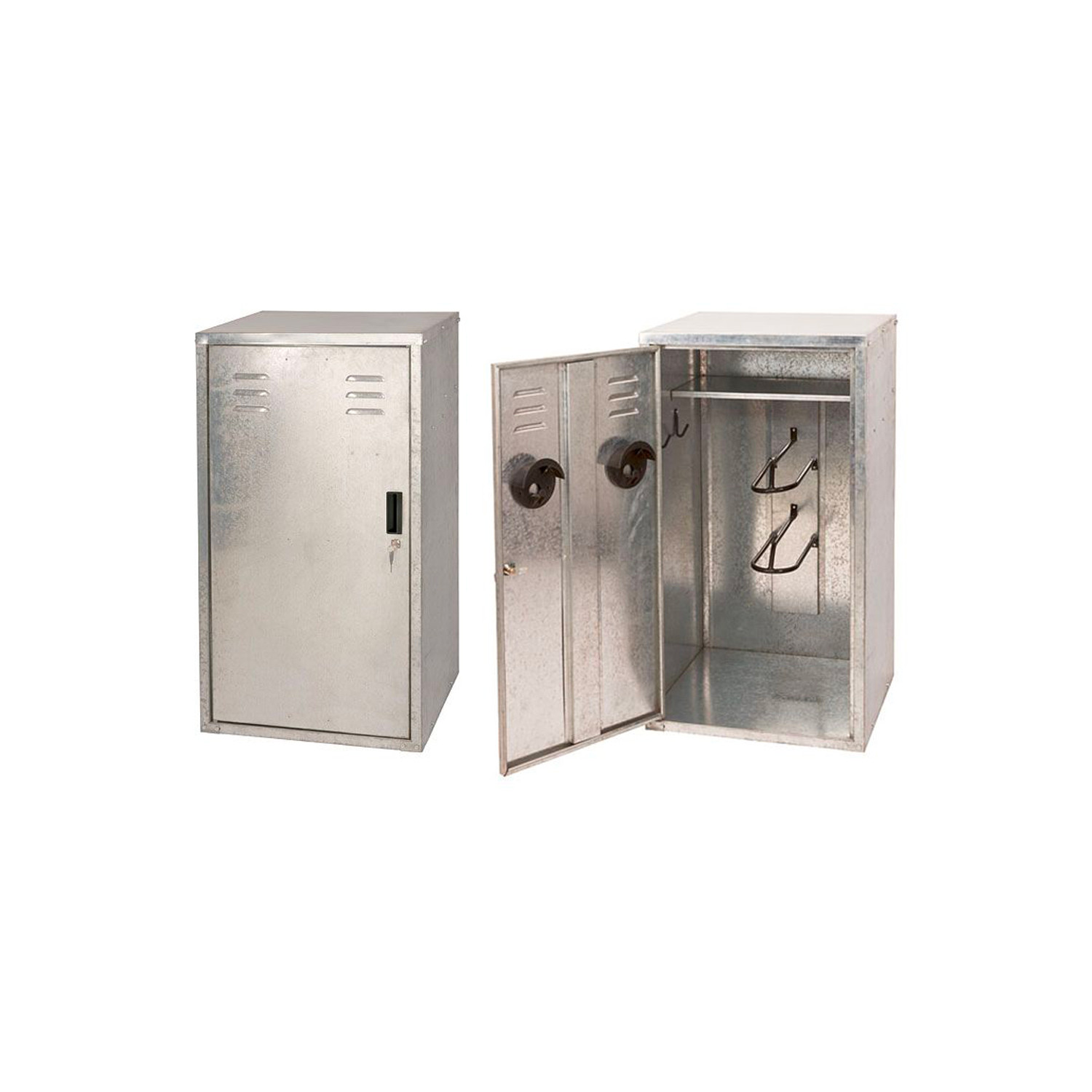 Galvanized Saddle Cabinet