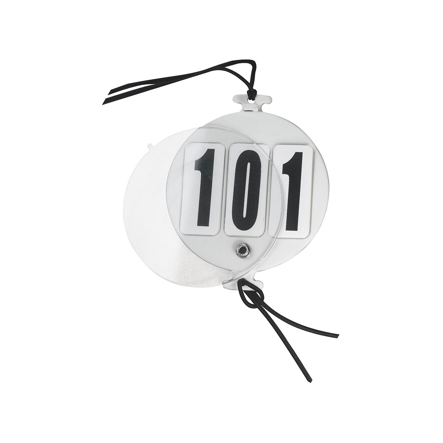 Race Numbers 3 Digits With Elastic Attachments