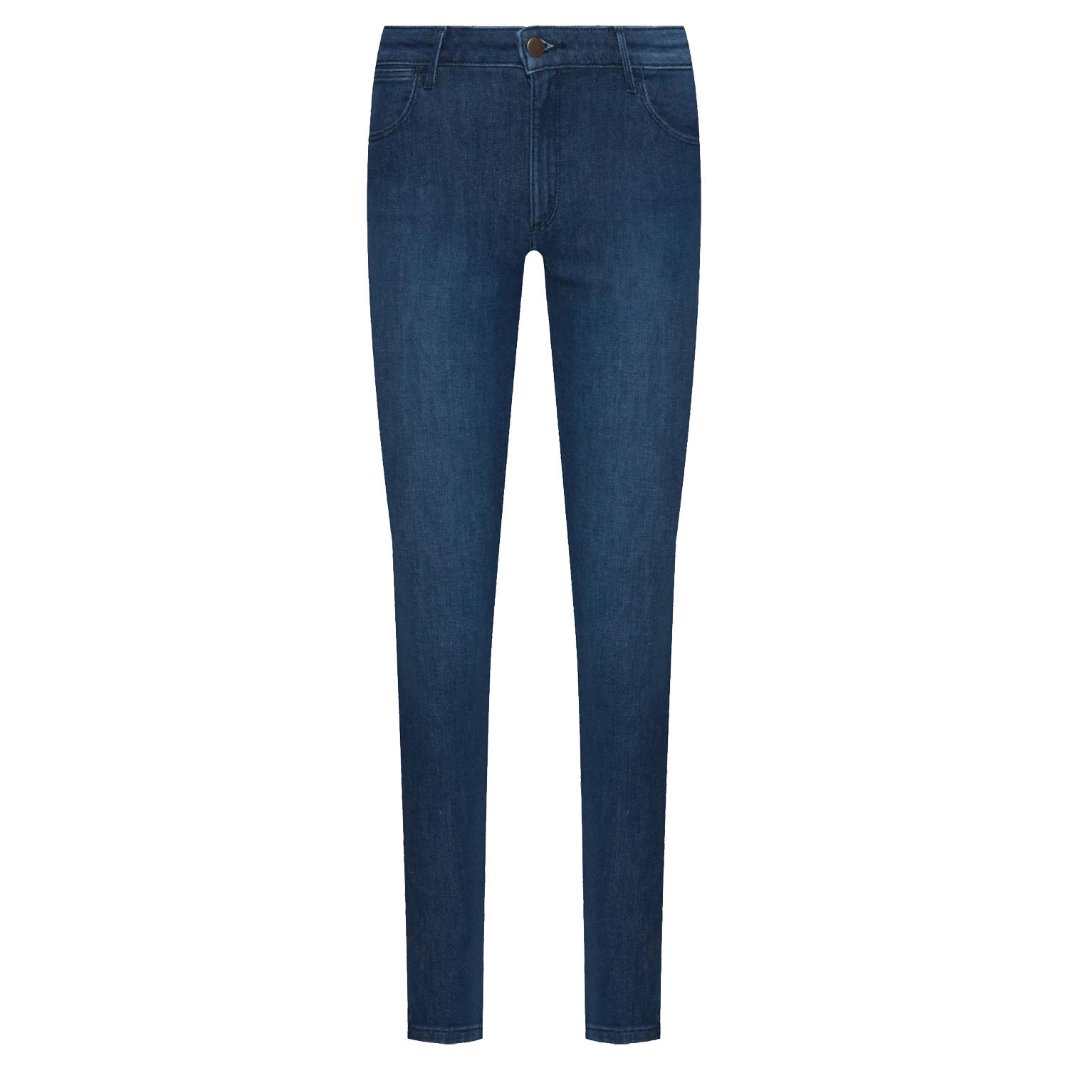 Dámské džíny Wrangler Skinny Authentic Blue Stretch – délka 32 – délka 32