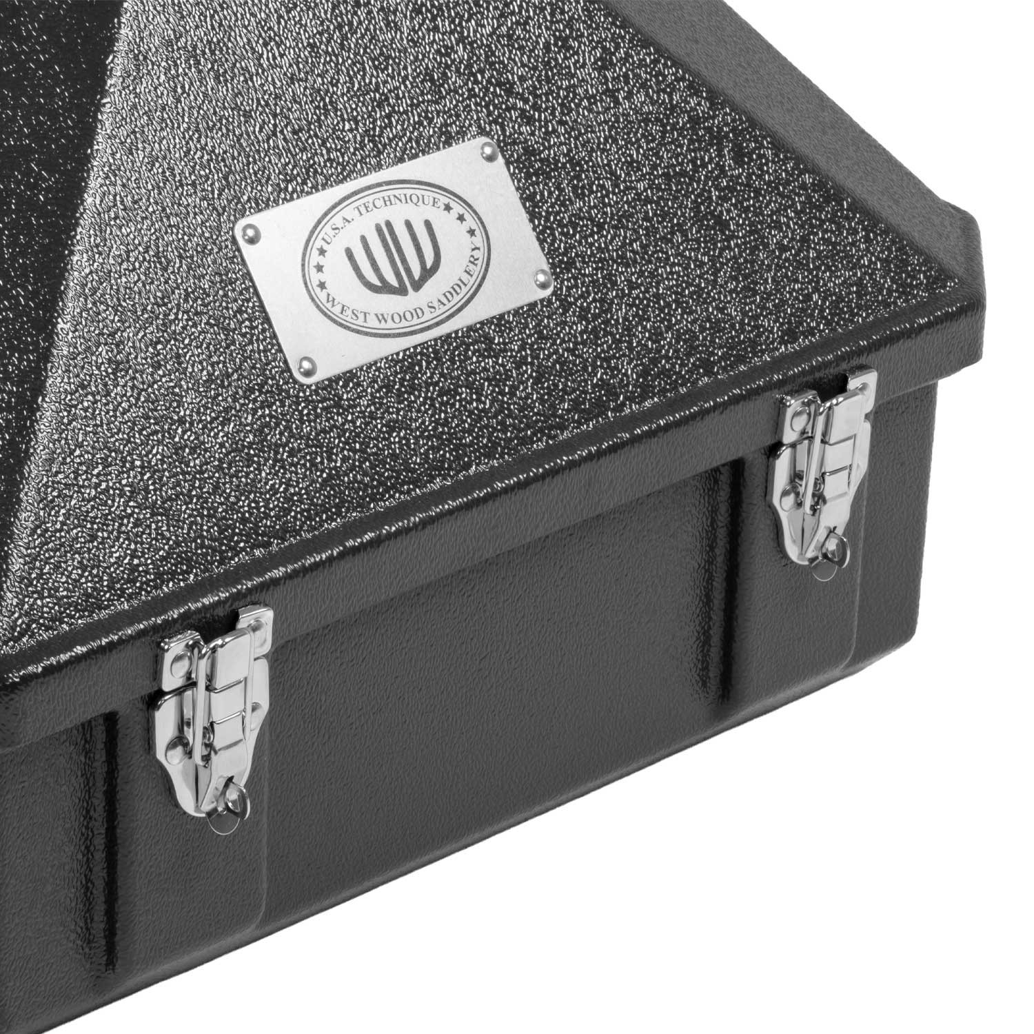 Přepravní box Westwood na westernový klobouk a boty 45,5 × 46,5 × 32 cm