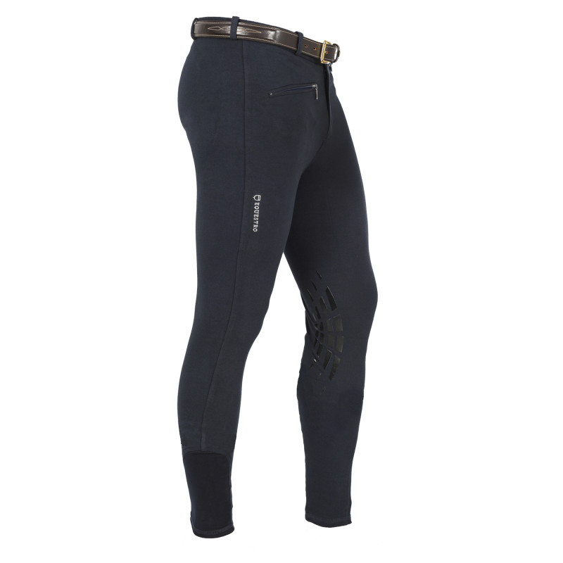 Men'S Zeus Model Trousers In Stretch Cotton