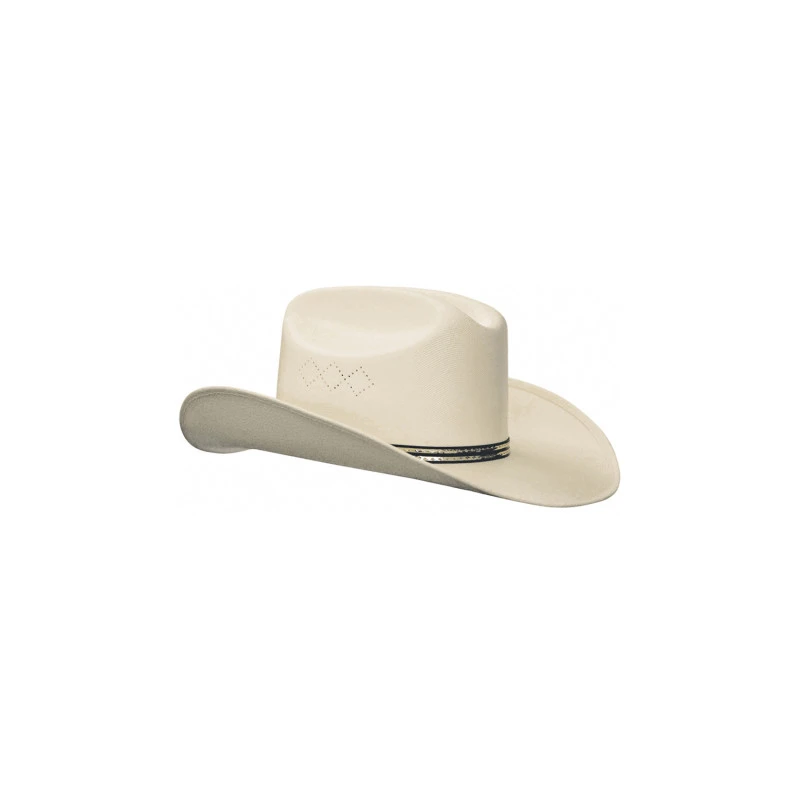 CHILD STIFF STRAW HAT
