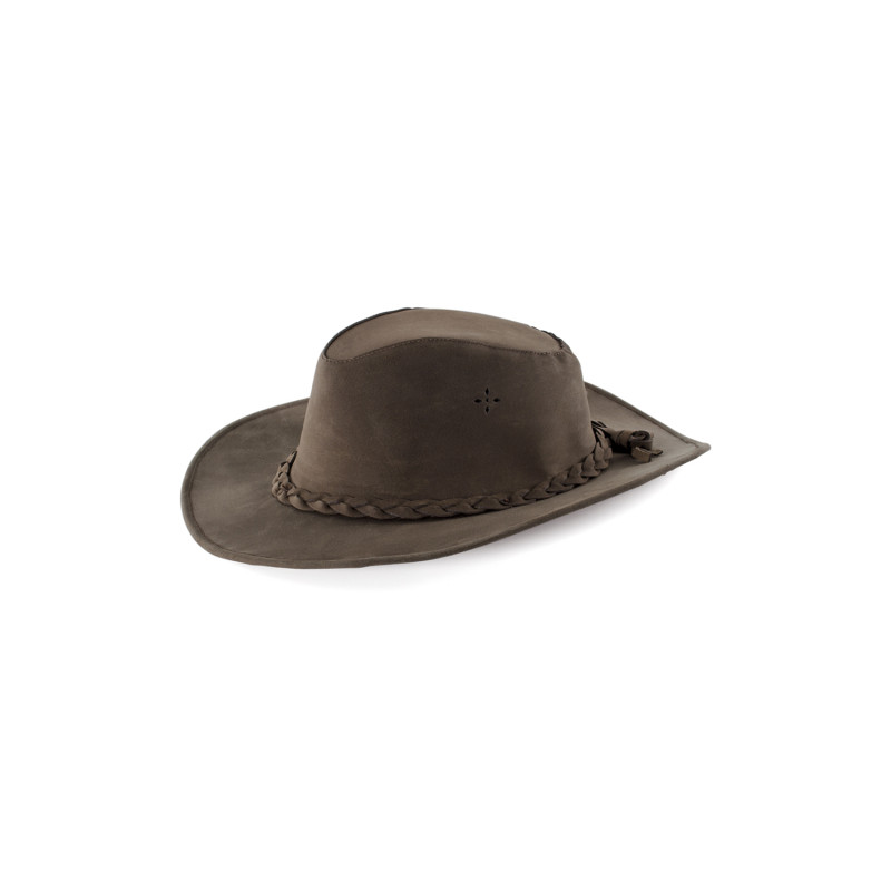 Superior Western Leather Hat Lux Braid