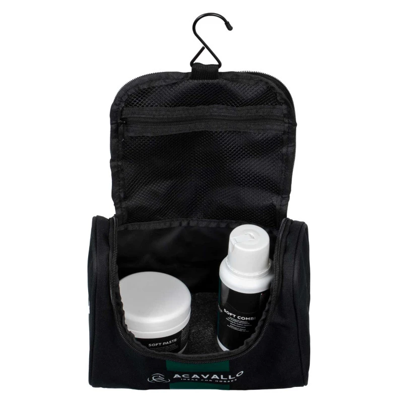 Kit nettoyage cuir (graisse 200ml avec détergent 200ml)