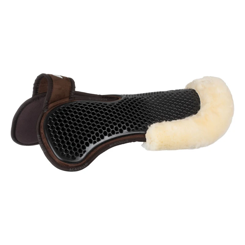 Pad MF-S WFS Wildleder hinten Lammfell sechseckiges Gel Vorder-Riser