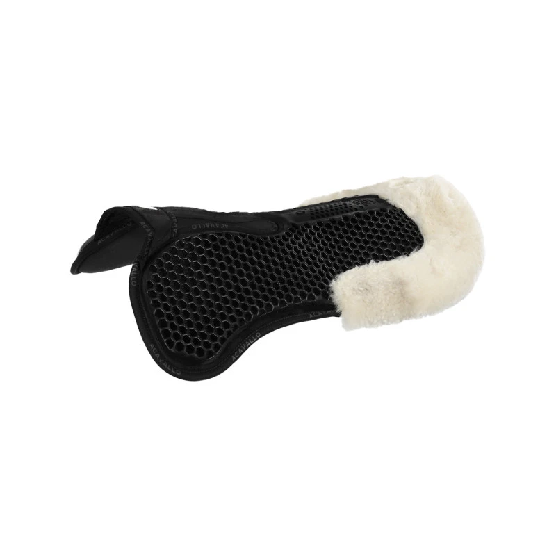 Pad MF-S WFS Wildleder hinten Schaffell hexagonal Gel flach
