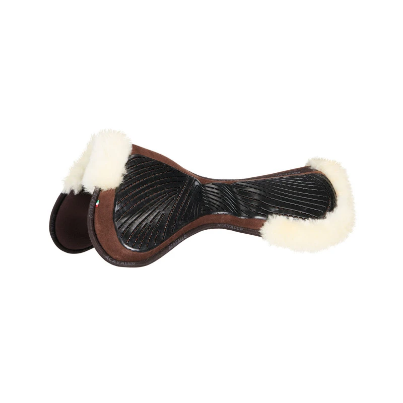 Pad MF-S JCCS-S CW-CS suede cut-out sheepskin gel grip flat