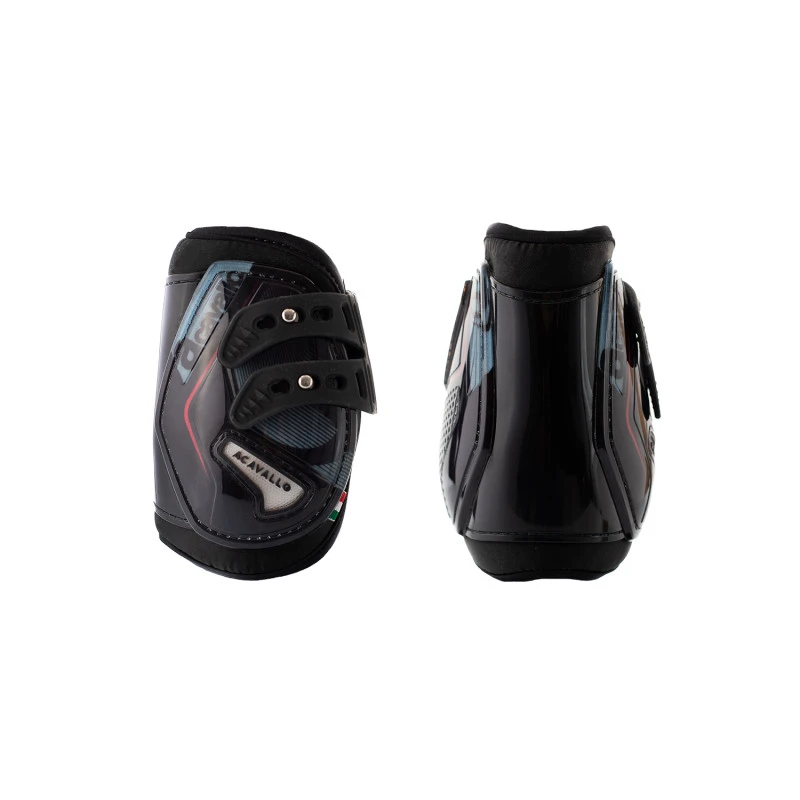 Opera fetlock boots elastic and button fastening