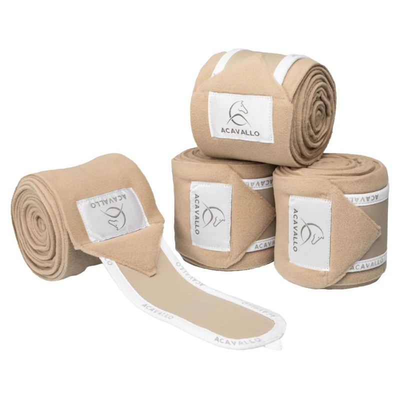 Bandes polaires antipilling fermeture à scratch