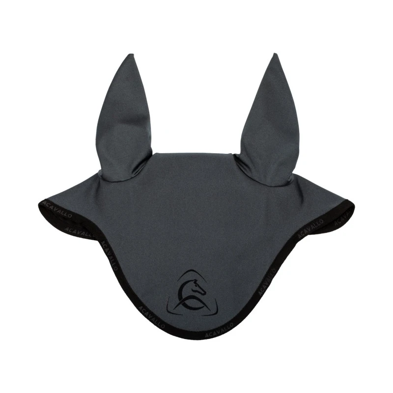 Elastane fly veil silicone logo