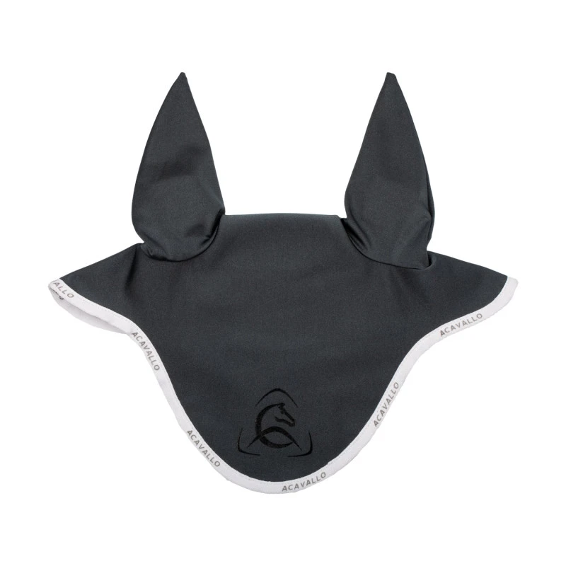Elastane fly veil silicone logo